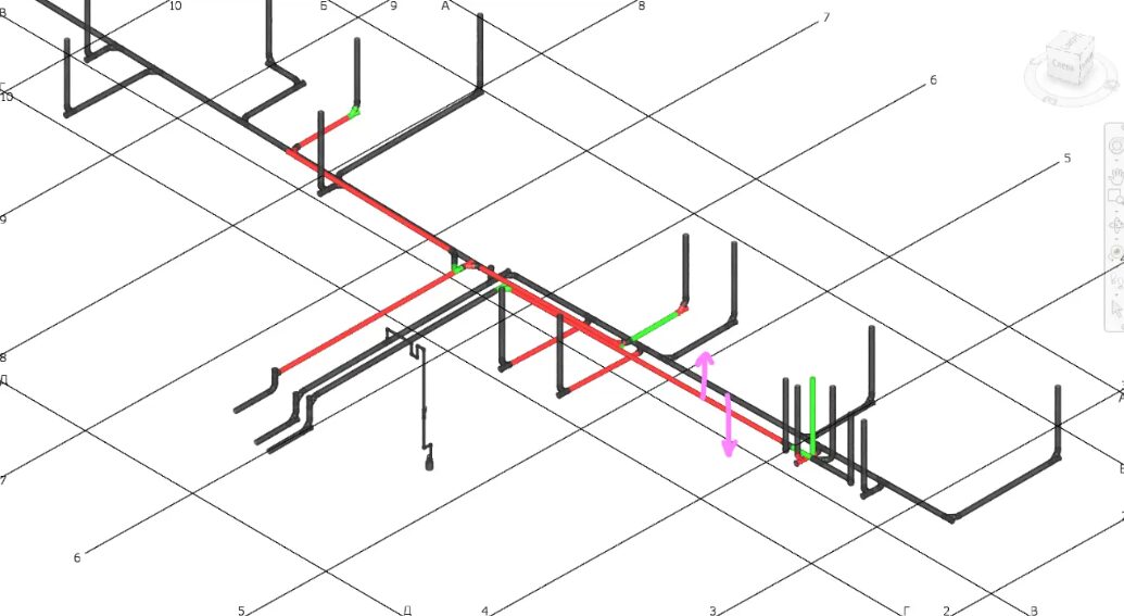 BIM координация инженерных разделов проекта 2